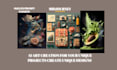 give you the prompt to generate ai art with the images