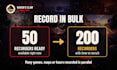 record high quality gameplay videos for you