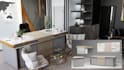 make 3d modeling, shelves, furniture