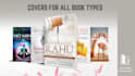 do book cover design for print, kindle ebook or audiobook