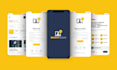 create figma mobile app design with prototype