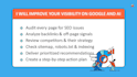 provide a website SEO audit and analysis of website