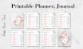 design custom editable planner and journal on canva