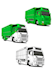 create a realistic or cartoon car vector illustration