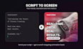 create kinetic typography and data driven text animation videos