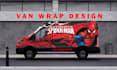 create van wrap design, car wrap design, truck wrap design