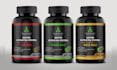 design label design, cosmetic label, supplement label, pouch label, bottle label