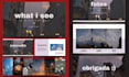 create a presentation slides to you