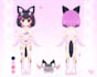 draw a cute anime and vtuber art