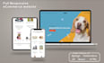develop custom website with django, html, tailwindcss, js