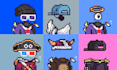 generate pixelated nfts with metadata and rarities