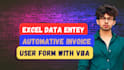 create excel userform for data entry with vba