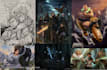 draw realistic character illustration for mtg,dnd,splash art