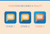 create an amazing flat icon