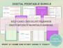 create digital printable editable downloadable file for you