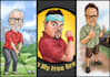 draw cool cartoon caricature portrait