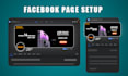 do professional facebook business, fan page create and setup