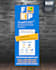 create a beautiful pull up banner