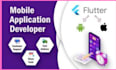be your flutter developer and build android ios flutter app