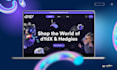 3d animated webflow website, interactive 3d website, threejs, gsap, webgl, react