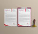 do professional modern letterhead template design in 24 hrs