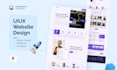 design a modern website UI in figma with prototype and design system