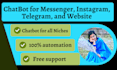 create a chatbot for your social media using manychat chatbot