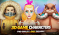 do 3d stylized character for unity and unreal