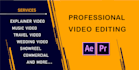 professional video edit, youtube video editing within 24 hours
