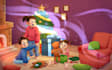 draw whimsical children book illustration for kids books