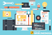 be your front end web developer using HTML,CSS, bootstrap,js