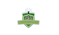design acknowledged and trusted lawn sprinkler logo
