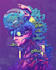 draw a digital cartoon illustration