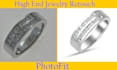 do jewelry images editing for a high end luxury look