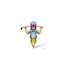 design eye catching and spotless character logo
