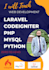 teach and help you to learn PHP laravel python mysql