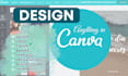 creat any design using canva