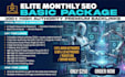 do monthly SEO services with high authority white hat backlinks