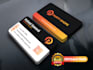 create professional luxury business card design with qr code
