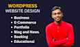 create modern, responsive wordpress website design