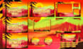 design awesome animated twitch overlays, logo, facecam, screens, panels
