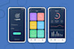 design mobile app ui ux design, website ui design and ui ux