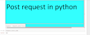 create http post request in python for login
