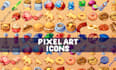 create professional pixel art 32x32 icons