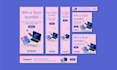 design creative HTML5 animated web banner ads