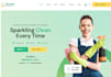 cleaning service website with booking koala, booking koala website, bookingkoala