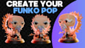 create your own custom funko pop ready for 3d printing