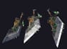 create roblox 3d characters, weapons and weapon skins