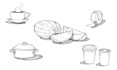 draw handmade illustrations and icons in my style