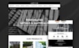 design modern professional UI UX landing page figma